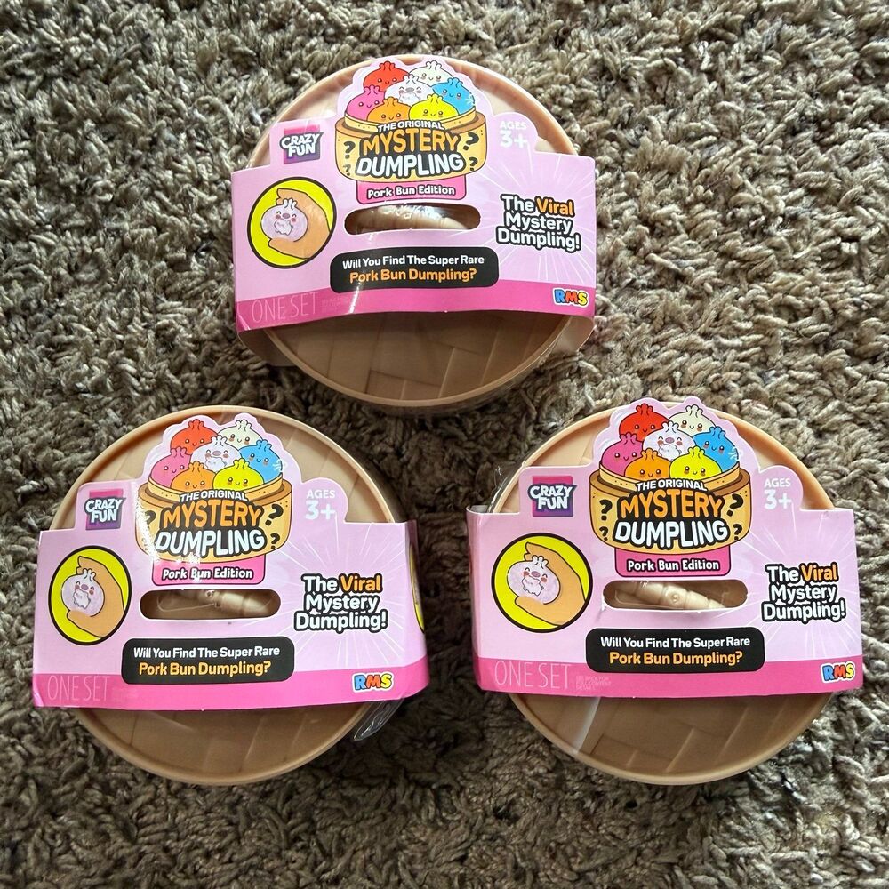 [1 Per Order] RMS - Crazy Fun: The Original Mystery Dumpling - Pork Bun Edition